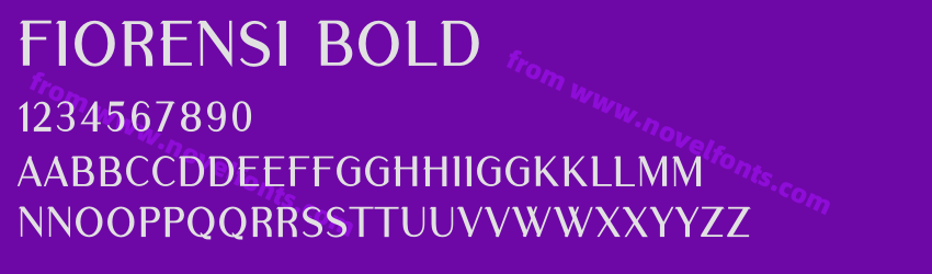 Fiorensi BoldPreview Fiorensi BoldPreview