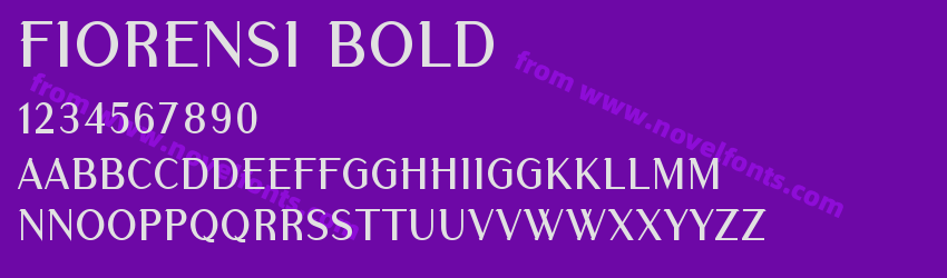 Fiorensi BoldPreview Fiorensi BoldPreview