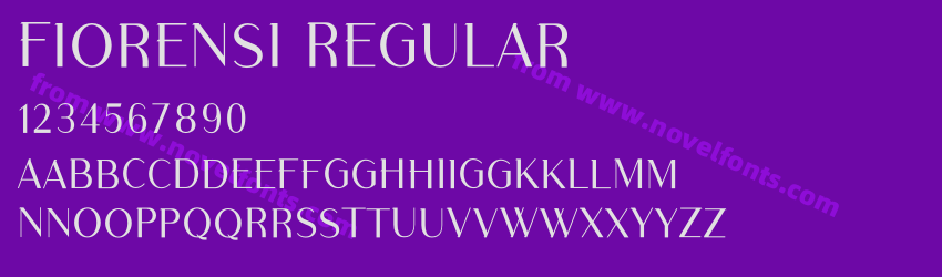 Fiorensi RegularPreview Fiorensi RegularPreview