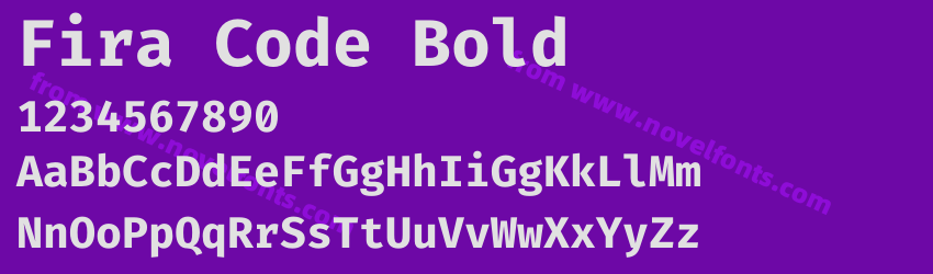 Fira Code BoldPreview Fira Code BoldPreview