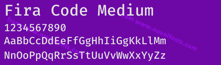 Fira Code MediumPreview Fira Code MediumPreview