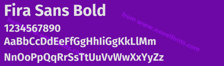 Fira Sans BoldPreview