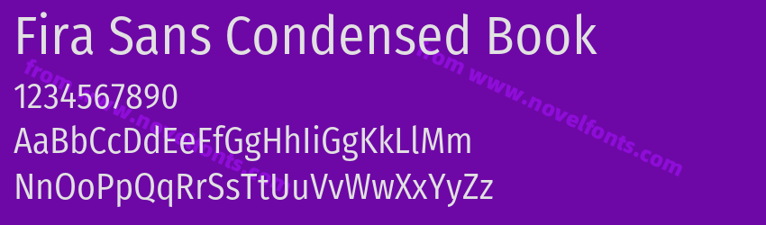 Fira Sans Condensed BookPreview Fira Sans Condensed BookPreview
