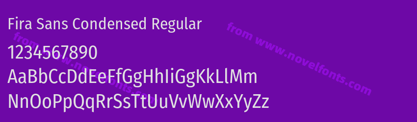 Fira Sans Condensed RegularPreview Fira Sans Condensed RegularPreview