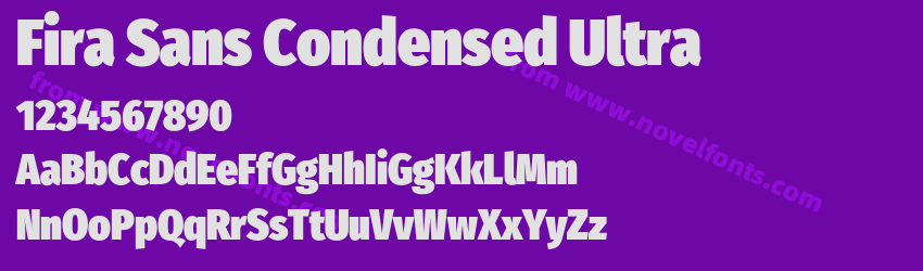 Fira Sans Condensed UltraPreview