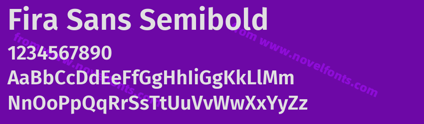 Fira Sans SemiboldPreview Fira Sans SemiboldPreview
