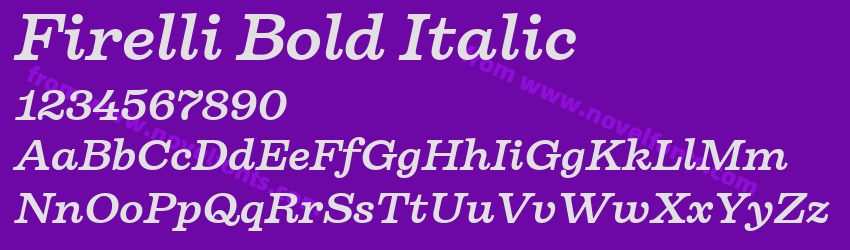 Firelli Bold ItalicPreview Firelli Bold ItalicPreview