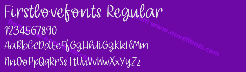 Firstlovefonts RegularPreview Firstlovefonts RegularPreview