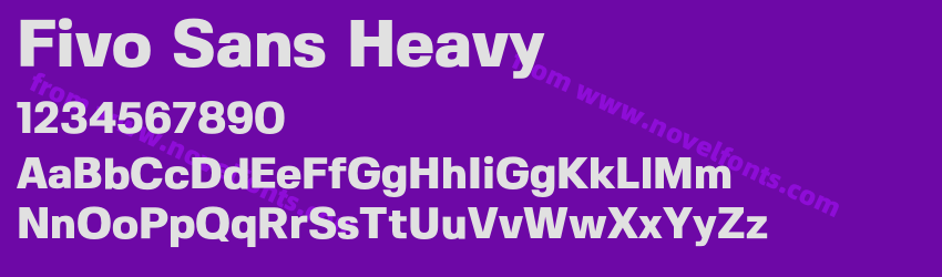 Fivo Sans HeavyPreview Fivo Sans HeavyPreview