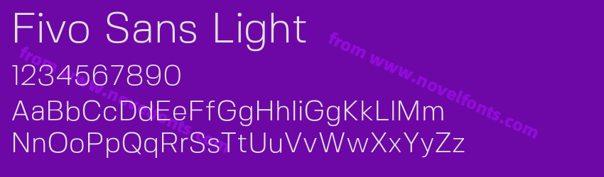 Fivo Sans LightPreview