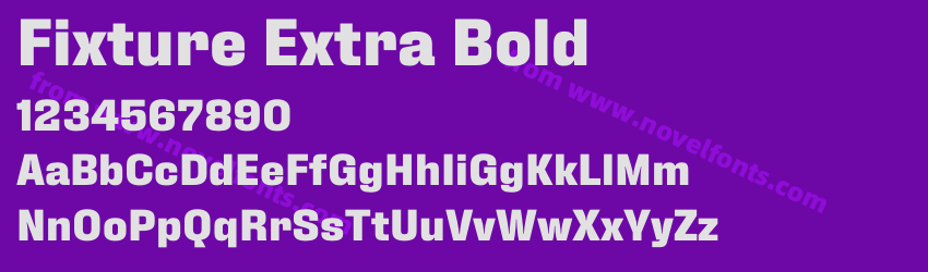 Fixture Extra BoldPreview