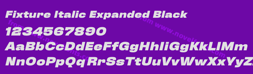 Fixture Italic Expanded BlackPreview Fixture Italic Expanded BlackPreview