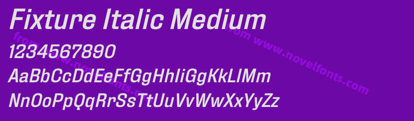 Fixture Italic MediumPreview Fixture Italic MediumPreview