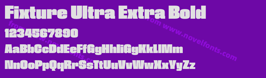 Fixture Ultra Extra BoldPreview Fixture Ultra Extra BoldPreview
