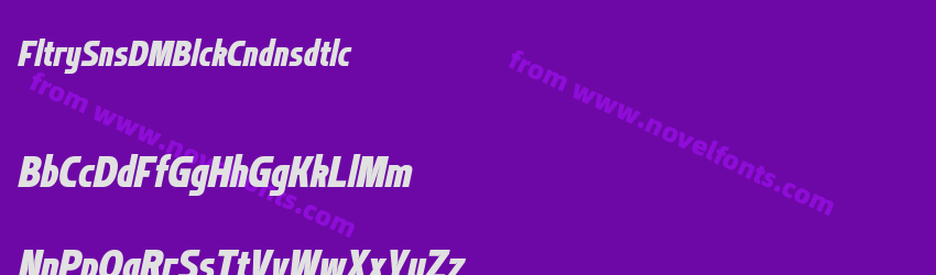 Flatory Sans DEMO Black Condensed ItalicPreview Flatory Sans DEMO Black Condensed ItalicPreview