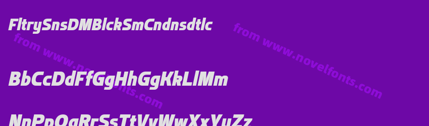 Flatory Sans DEMO Black Semi Condensed ItalicPreview Flatory Sans DEMO Black Semi Condensed ItalicPreview