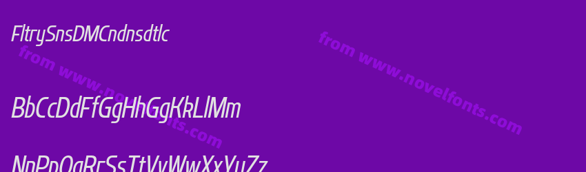 Flatory Sans DEMO Condensed ItalicPreview Flatory Sans DEMO Condensed ItalicPreview
