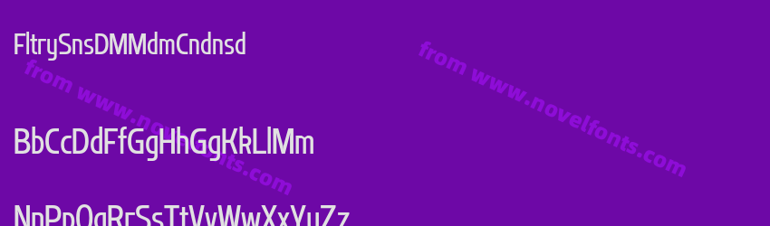 Flatory Sans DEMO Medium CondensedPreview Flatory Sans DEMO Medium CondensedPreview
