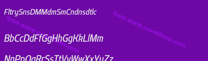 Flatory Sans DEMO Medium Semi Condensed ItalicPreview Flatory Sans DEMO Medium Semi Condensed ItalicPreview