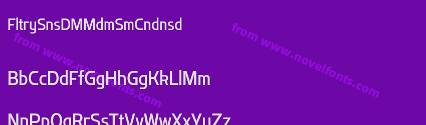 Flatory Sans DEMO Medium Semi CondensedPreview Flatory Sans DEMO Medium Semi CondensedPreview