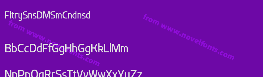 Flatory Sans DEMO Semi CondensedPreview Flatory Sans DEMO Semi CondensedPreview