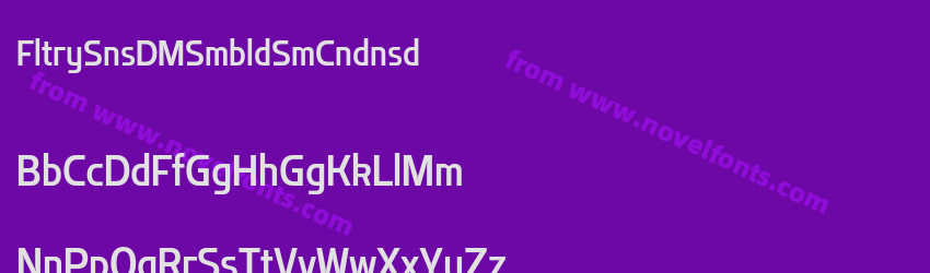 Flatory Sans DEMO Semibold Semi CondensedPreview Flatory Sans DEMO Semibold Semi CondensedPreview