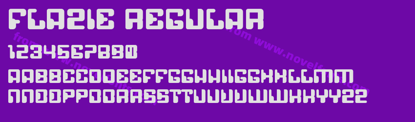 Flazie RegularPreview Flazie RegularPreview