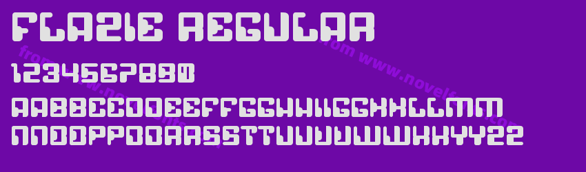 Flazie RegularPreview Flazie RegularPreview