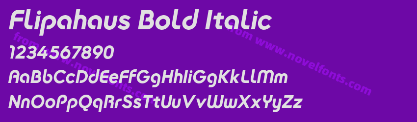 Flipahaus Bold ItalicPreview Flipahaus Bold ItalicPreview