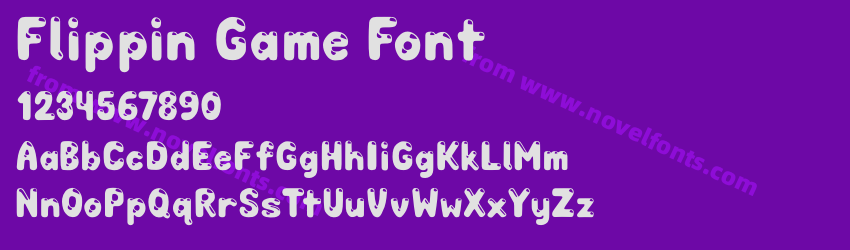 Flippin Game FontPreview Flippin Game FontPreview