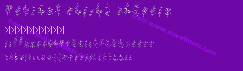 Flowers Leaves RegularPreview Flowers Leaves RegularPreview