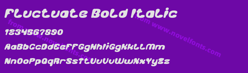 Fluctuate Bold ItalicPreview Fluctuate Bold ItalicPreview
