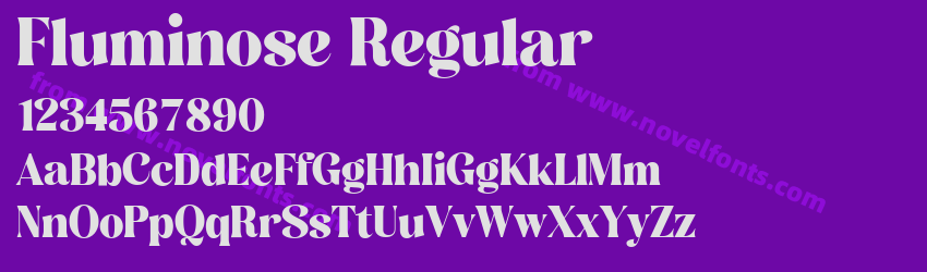 Fluminose RegularPreview Fluminose RegularPreview