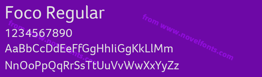 Foco RegularPreview Foco RegularPreview