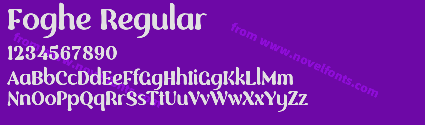 Foghe RegularPreview Foghe RegularPreview