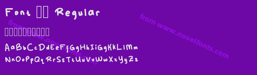 Font 20 RegularPreview Font 20 RegularPreview