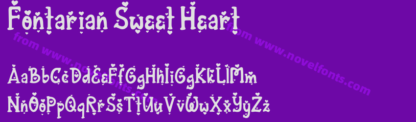 Fontarian Sweet HeartPreview Fontarian Sweet HeartPreview