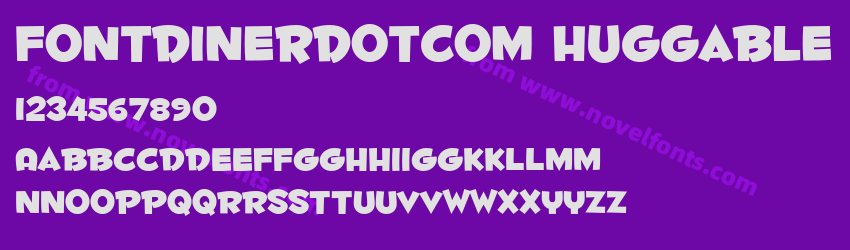 Fontdinerdotcom HuggablePreview