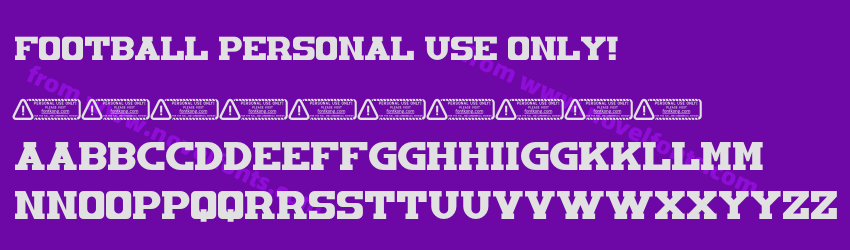 Football PERSONAL USE ONLY!Preview Football PERSONAL USE ONLY!Preview