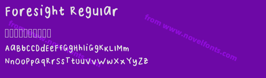 Foresight RegularPreview Foresight RegularPreview