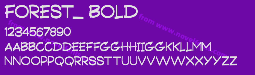 Forest_ BoldPreview