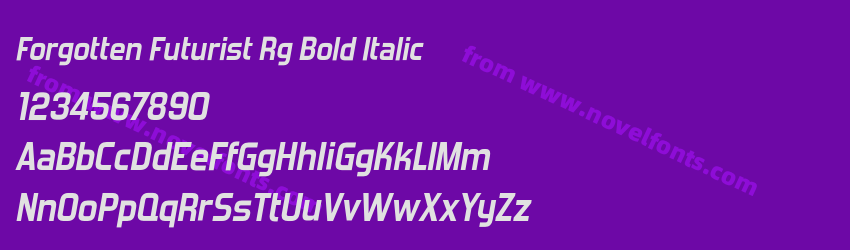 Forgotten Futurist Rg Bold ItalicPreview Forgotten Futurist Rg Bold ItalicPreview