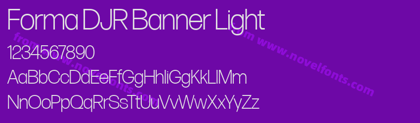 Forma DJR Banner LightPreview Forma DJR Banner LightPreview