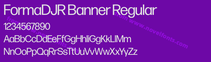 FormaDJR Banner RegularPreview