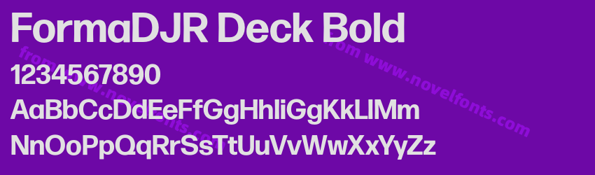 FormaDJR Deck BoldPreview FormaDJR Deck BoldPreview