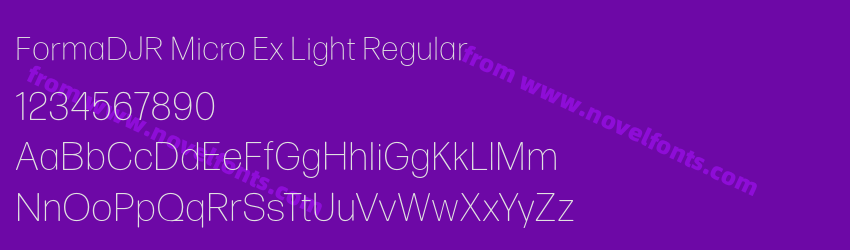 FormaDJR Micro Ex Light RegularPreview FormaDJR Micro Ex Light RegularPreview
