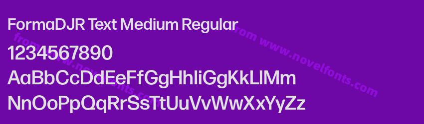 FormaDJR Text Medium RegularPreview FormaDJR Text Medium RegularPreview
