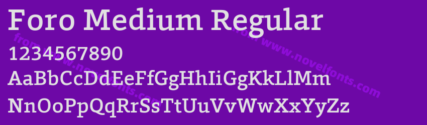 Foro Medium RegularPreview Foro Medium RegularPreview
