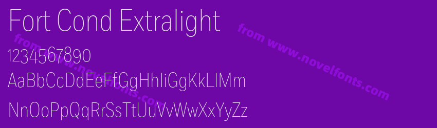 Fort Cond ExtralightPreview