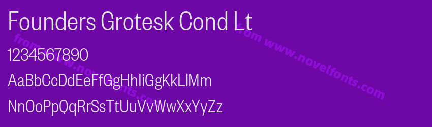 Founders Grotesk Cond LtPreview Founders Grotesk Cond LtPreview